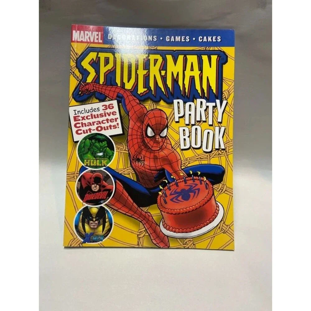 2004 Spider-Man Party book like new